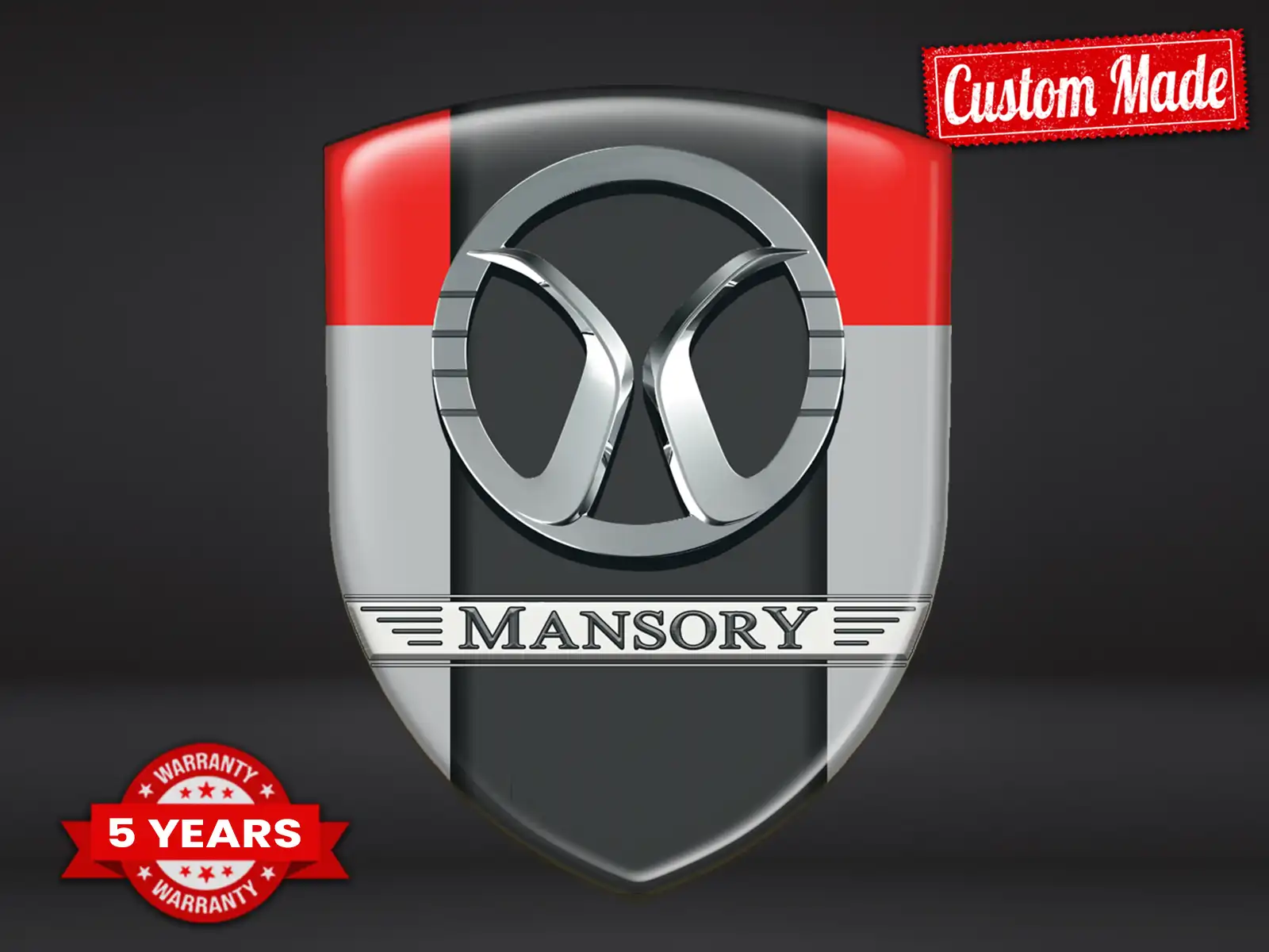 Mansory Striscioni Parabrezza Resistenti Pregiati Professionali